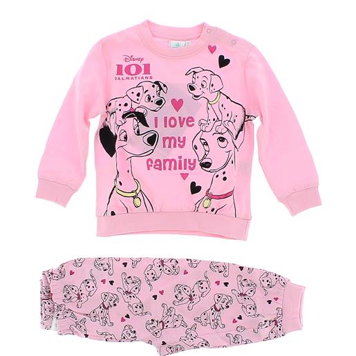 Disney pigiama lungo cotone Disney 101 bimba 12m-30m Disney cod. Dy32b2359