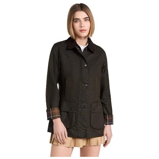 Barbour beadnell wax jacket 10, ol71olive