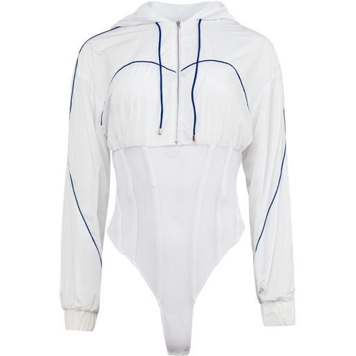 Fleur Du Mal body trackstar - bianco