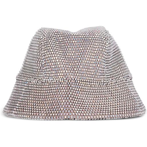 Santa Brands cappello bucket con strass - grigio