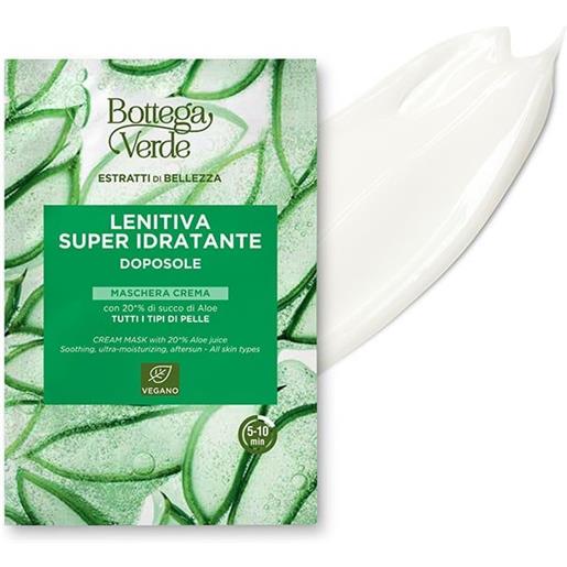 Bottega Verde maschera crema - con 20% di succo di aloe* - super idrat