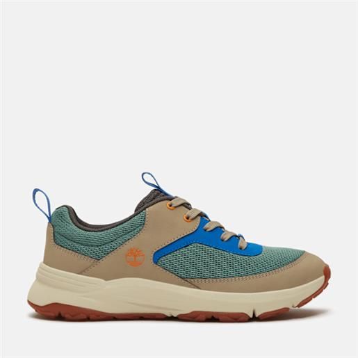 Timberland - sneaker motion access da bambino (dal 35,5 al 40) in verde, verde, taglia: 36