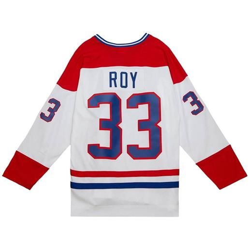 Mitchell & Ness x montreal canadiens t-shirt 1992 patrick roy - bianco