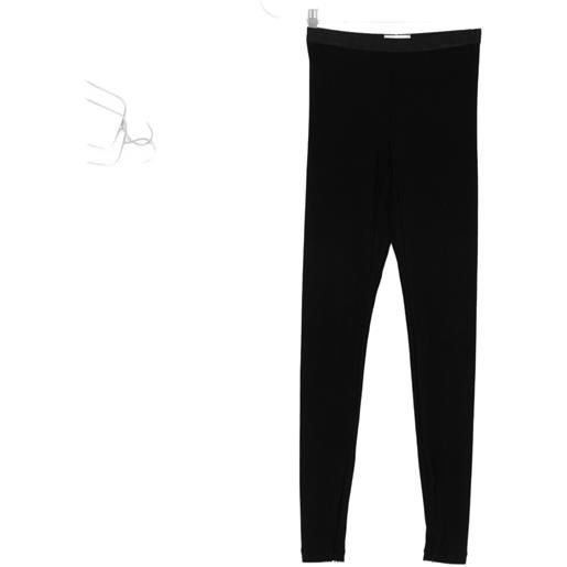 Magda Butrym leggings con zip - nero