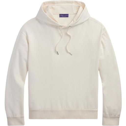 Ralph Lauren Purple Label felpa con cappuccio e coulisse - toni neutri