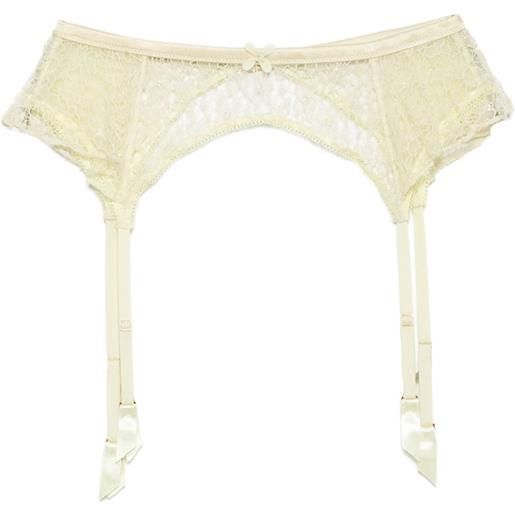 Kiki de Montparnasse reggicalze vinca - giallo