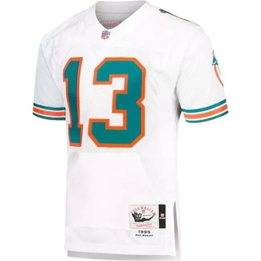 Mitchell & Ness t-shirt dolphins dan marino 1992 - bianco