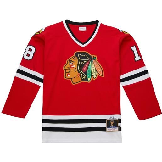 Mitchell & Ness t-shirt blackhawks 1980 denis savard - rosso