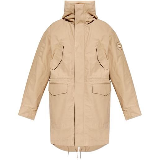 Canada Goose parka harrison con cappuccio - toni neutri