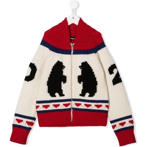 DSQUARED2 KIDS cardigan - toni neutri