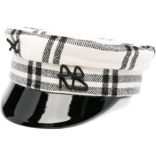 Ruslan Baginskiy basco a quadri - bianco