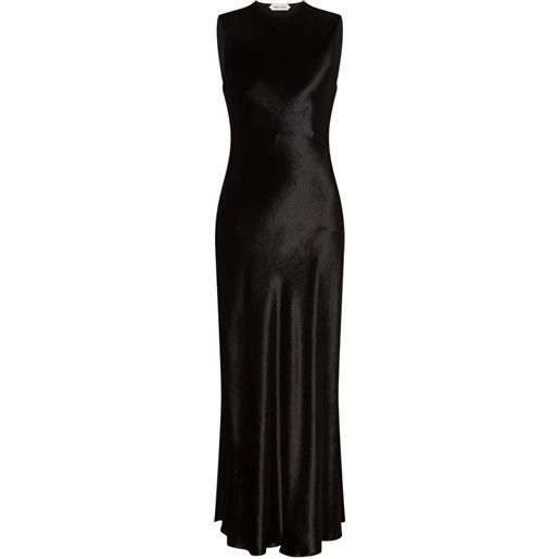 Alberta Ferretti abito in raso - nero