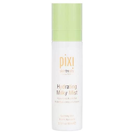 Pixi beauty hydrating milky mist | spray idratante intensa | formula leggera con ingredienti lenitivi | idrata e ammorbidisce la pelle con acido ialuronico | 80 ml / 2,7 fl oz