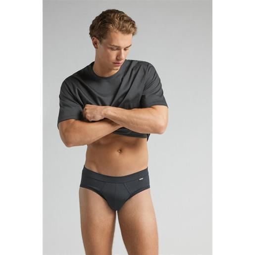 Intimissimi slip cotone mercerizzato filo premium grigio