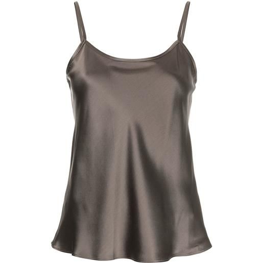 VOZ canotta svasata - grigio