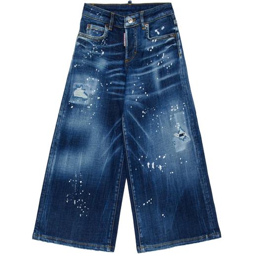 DSQUARED2 KIDS jeans page - blu