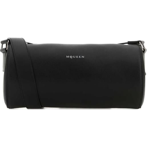 Alexander McQueen borsa a spalla roller - nero