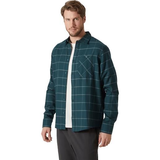 HELLY HANSEN aker flannel ls shirt maglia trekking uomo