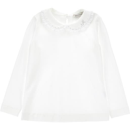 Monnalisa maglia con colletto volant