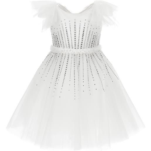 Monnalisa abito tulle con strass