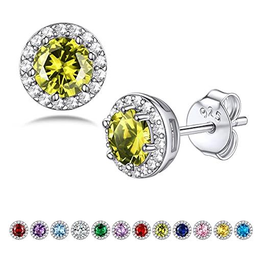 Tuscany Silver Orecchini Creoli Decorati In Argento Sterling 925 Riciclato - Ipoallergenici, Eleganti, In Confezione Regalo