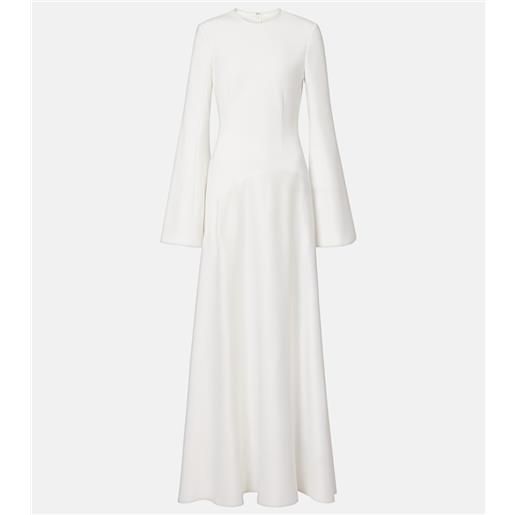 Solace London abito lungo storm in raso