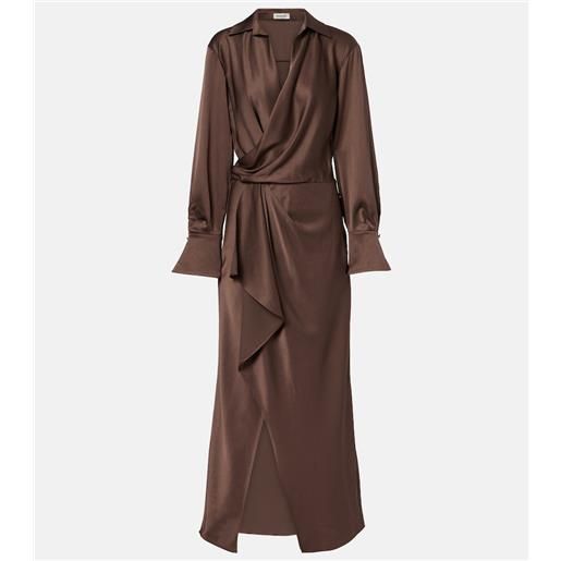 Simkhai abito a portafoglio talita in raso