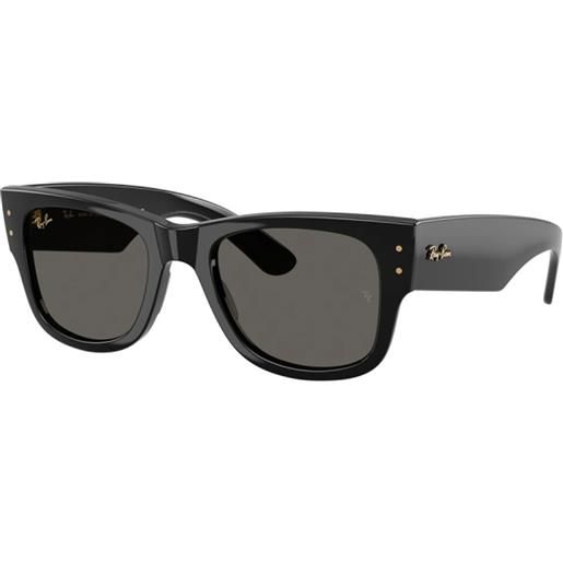 Ray-Ban occhiali da sole asap rocky x Ray-Ban mega wayfarer rb0840s 6826j5