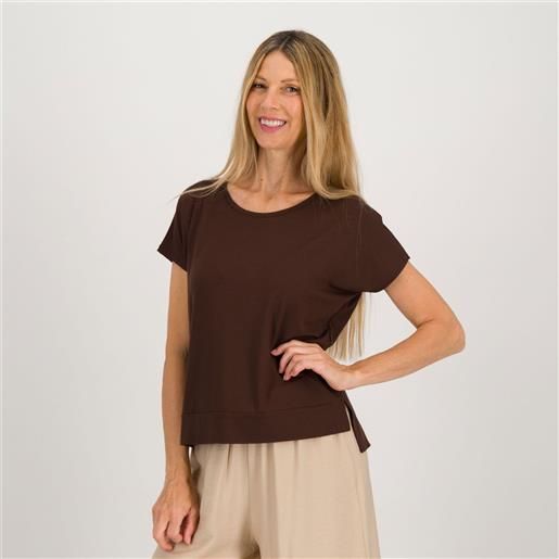 Bianca Della Torre blusa con maniche corte a kimono