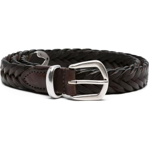 Eleventy cintura in pelle - marrone