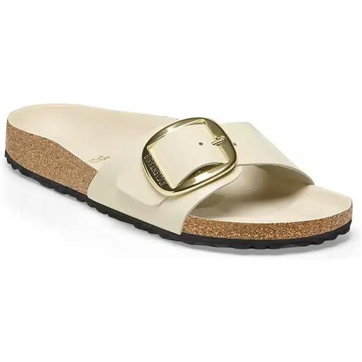 Birkenstock - madrid big buckle high-shine ecru