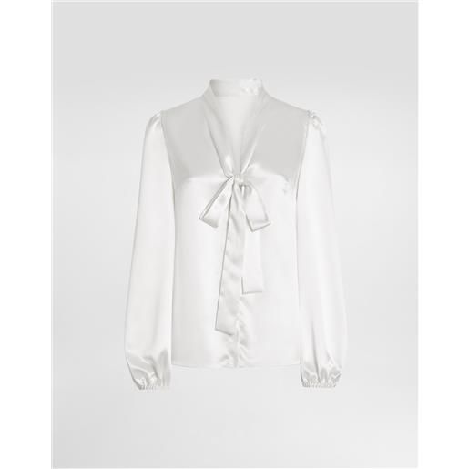 Dolce & Gabbana camicia in raso di seta