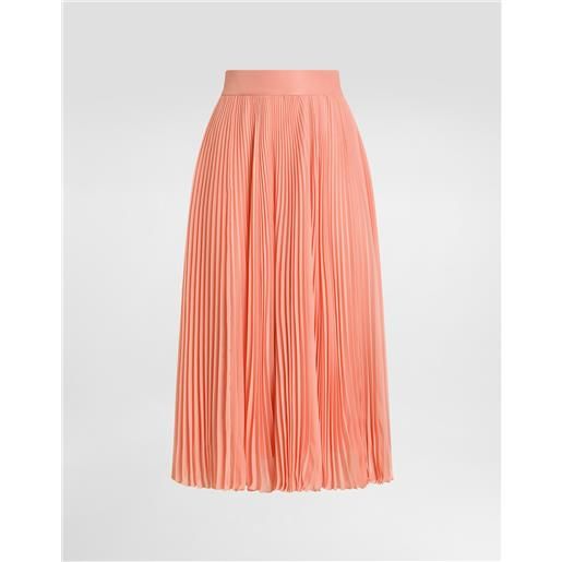 Dolce & Gabbana gonna lunga in chiffon plissé