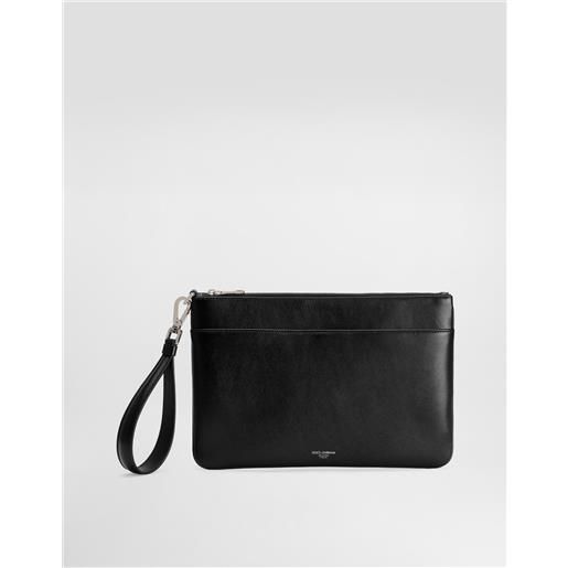 Dolce & Gabbana necessaire in pelle di vitello