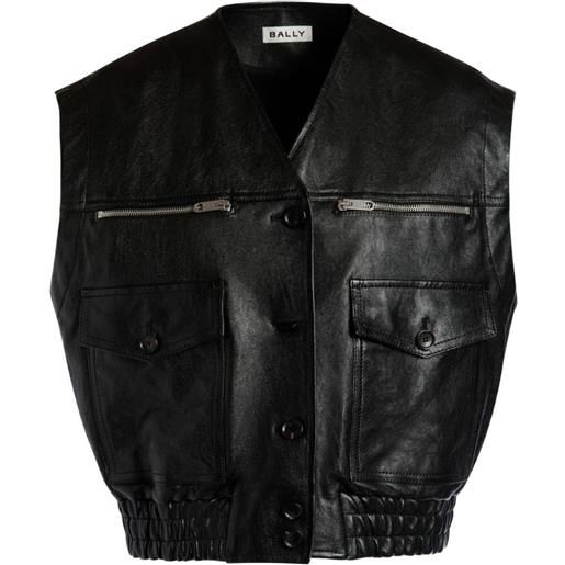 Bally gilet con scollo a v - nero