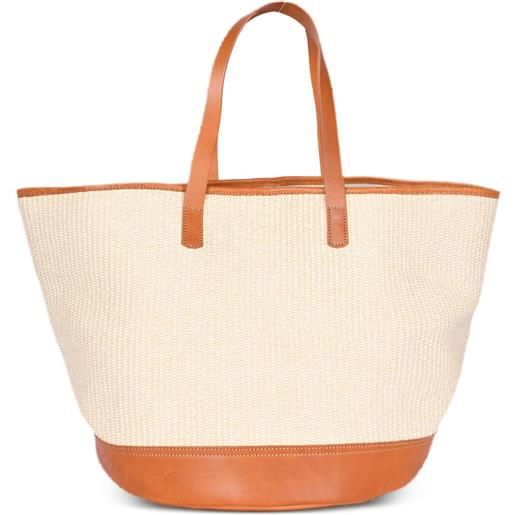 Frette borsa da spiaggia - toni neutri