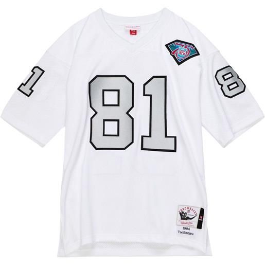 Mitchell & Ness t-shirt raiders 1994 tim brown - bianco