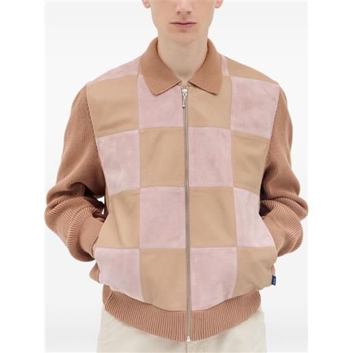 Awake NY giacca con inserti - marrone