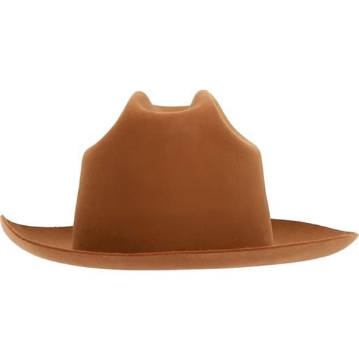 Lardini fedora in feltro - marrone