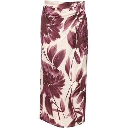 TWINSET gonna midi a fiori - vivaci