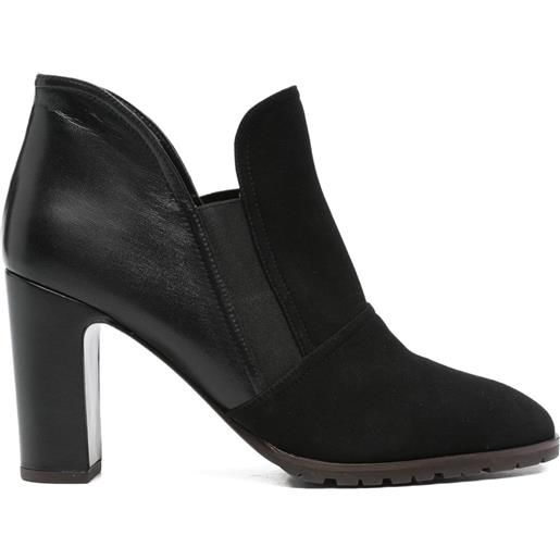 Chie Mihara stivaletti eiji con tacco largo 85mm - nero