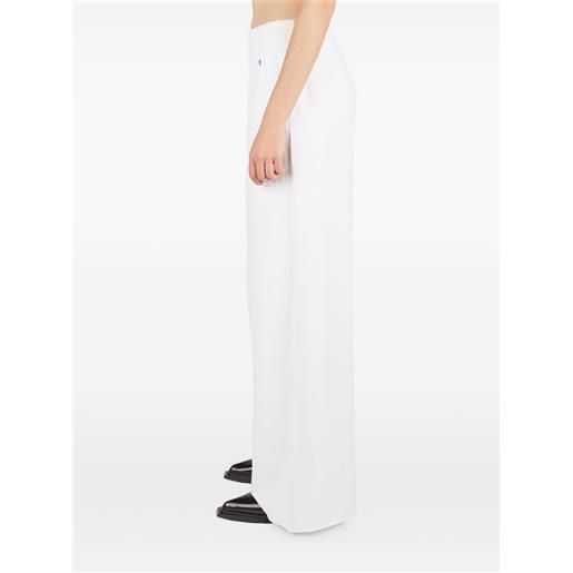 Raf Simons pantaloni sportivi con logo - bianco