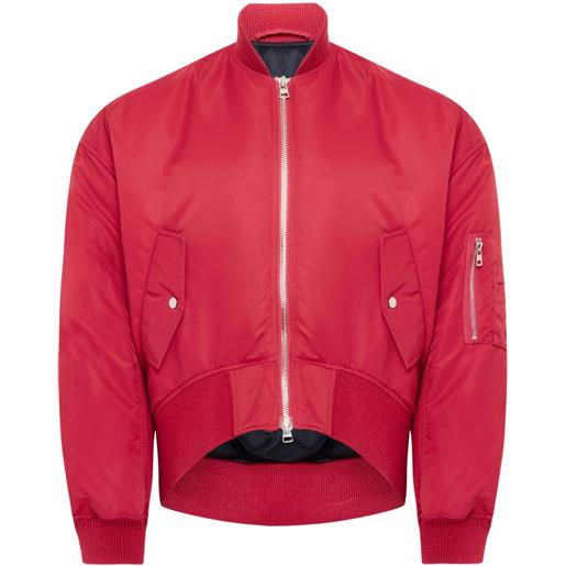JW Anderson bomber con zip - rosso
