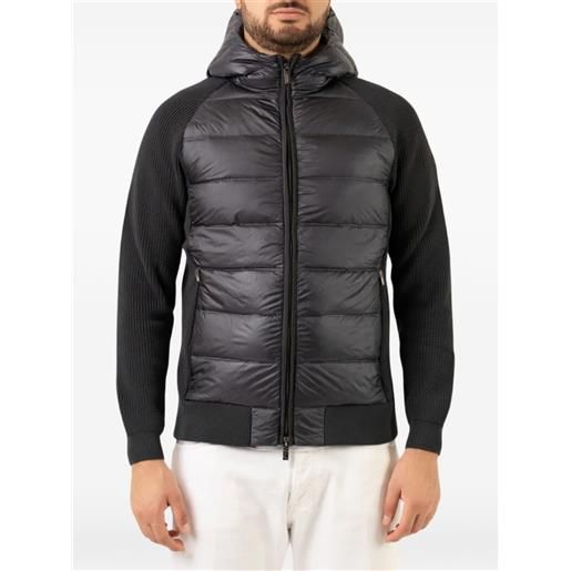 RRD giacca trapuntata con cappuccio - nero