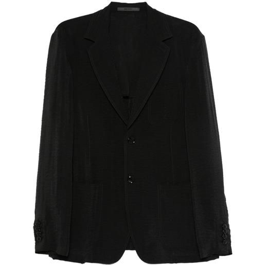 Giorgio Armani blazer monopetto - nero