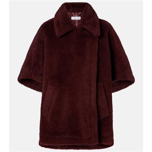 Max Mara mantella tebe in misto alpaca