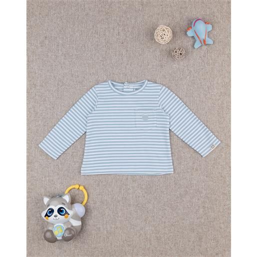 Prénatal t-shirt bimbo azzurra rigata