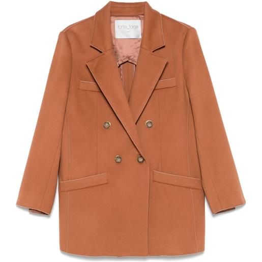 Forte Forte blazer doppiopetto - arancione