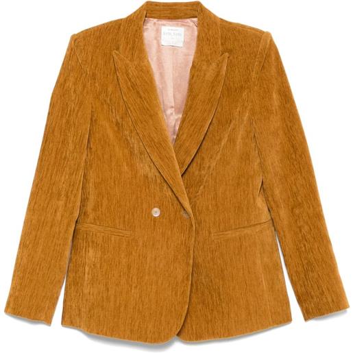 Forte Forte blazer doppiopetto - marrone