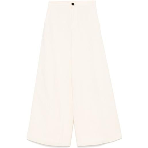 Forte Forte pantaloni con bottoni - toni neutri